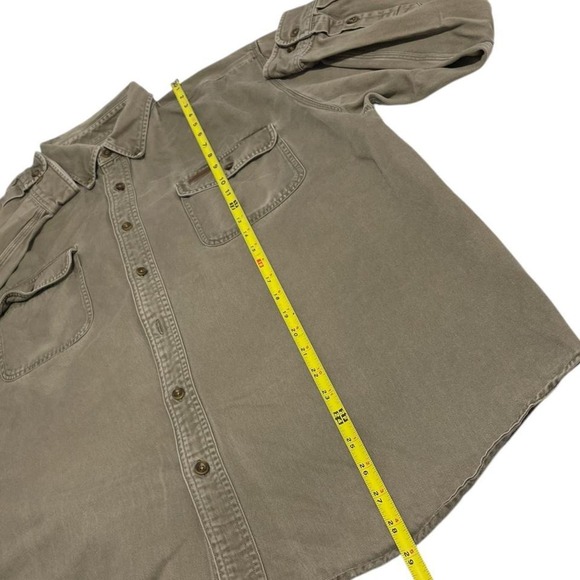 Button Up Workwear Collar Outdoors 100%‎ Cotton Men's XL - Picture 7 of 8